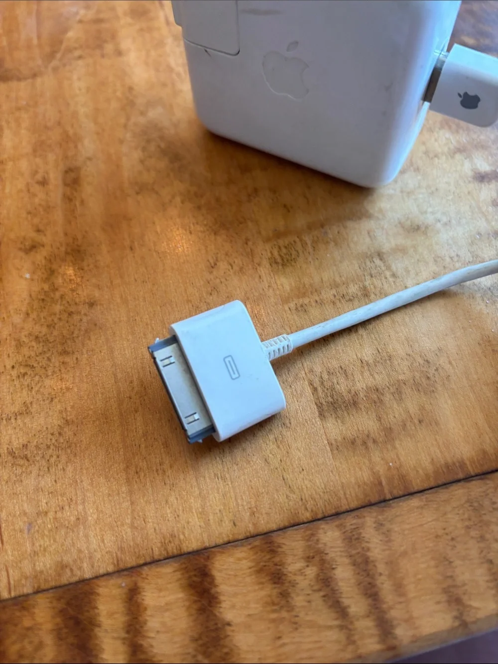 Apple White MagSafe Power Adapter with Attached Cable